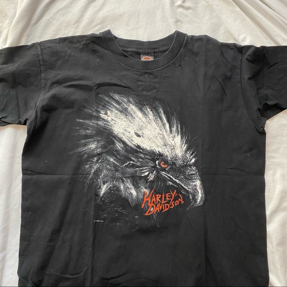 Vintage Harley Davidson eagle t shirt